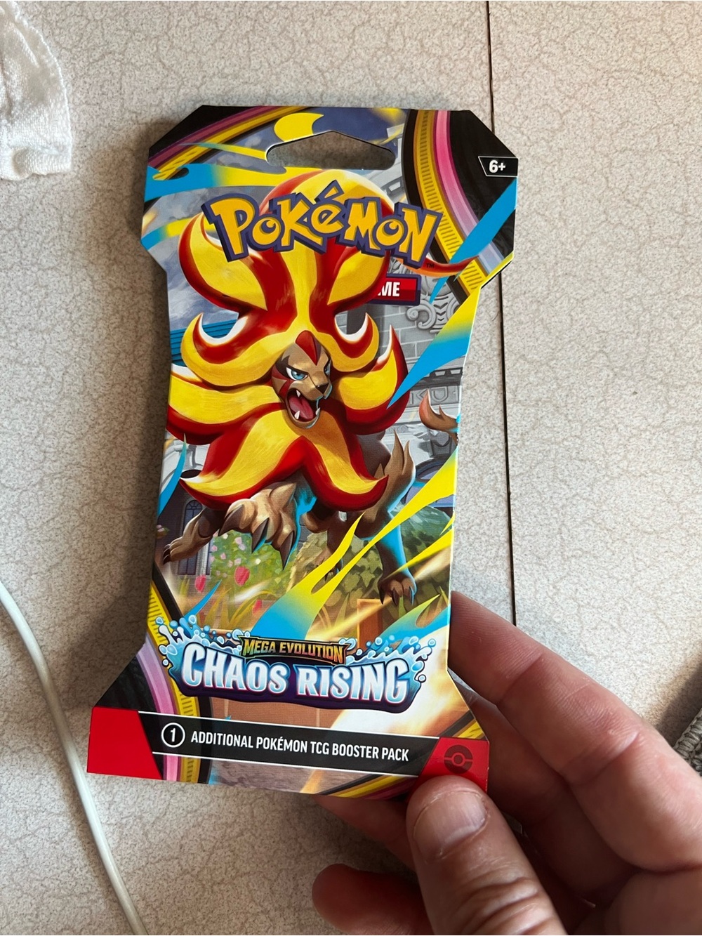 TCG Chaos Rising Booster Pack - Pokemon